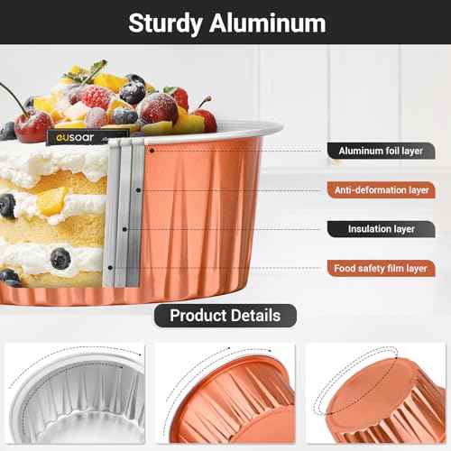 Cupcake Liners for Baking (60 Count)