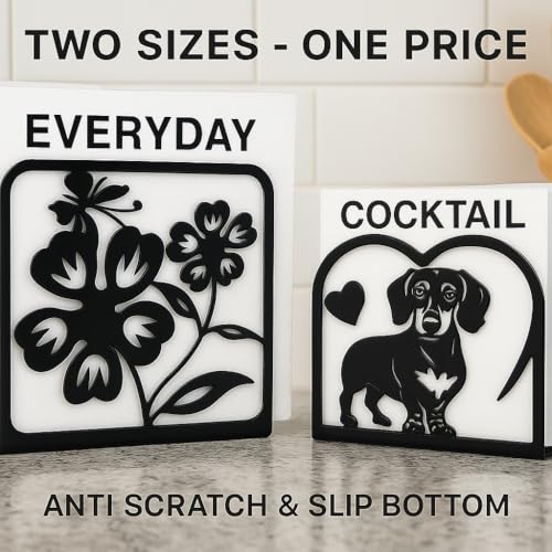 Wiener Dog Napkin Holder for Table (2 Count)