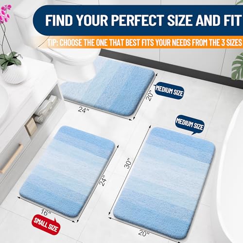 Bathroom Runner Rug 44x24