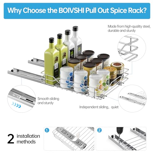 Pull Out Spice Rack