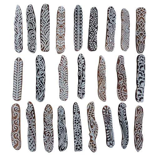 Border Wooden Block Printing Stamps