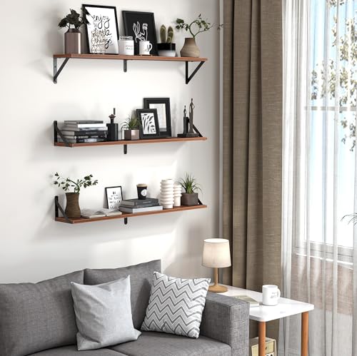 Floating Shelves for Wall (3 Count)