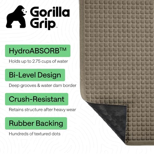 HydroABSORB Door Mat for Indoor Outdoor Use