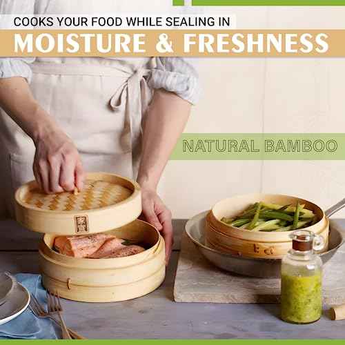 Bamboo Steamer Basket