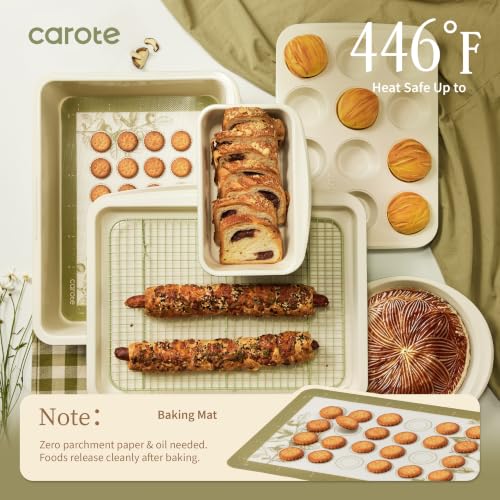 42pcs Ceramic Cookware Set