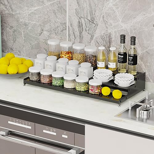 Expandable Spice Rack organizer with 3 (2 Count)