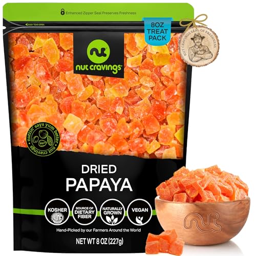 Dried Papaya Chunks (8 Ounce)