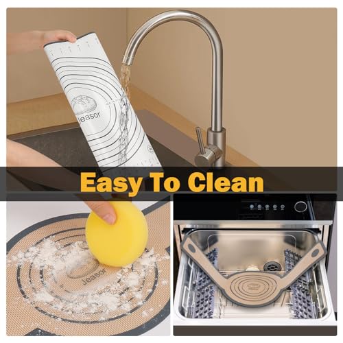 3 PCS Silicone Baking Mat Set