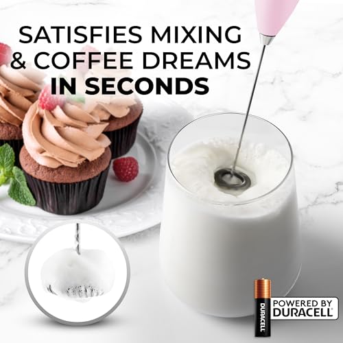 Zulay Powerful Milk Frother for Coffee with Upgraded Titanium Motor
