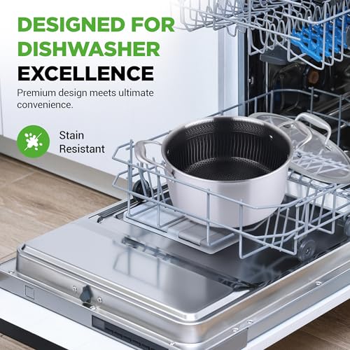 5 QT Stainless Steel Stew Pot
