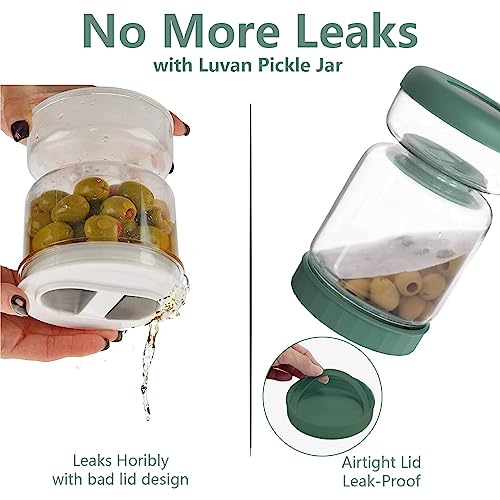 Glass Pickle Jar (34 Fl Oz)