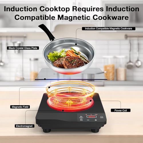 Portable Induction Cooktop 1800W