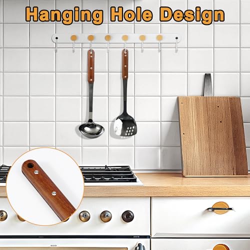 Stainless Steel Wok Spatula and Ladle Tool (2 Count)