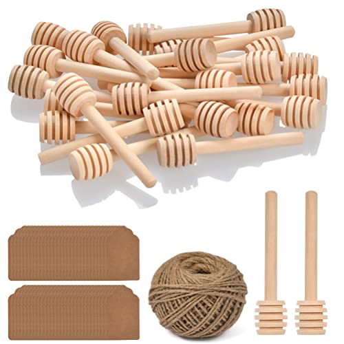 100pcs Honey Dipper Sticks