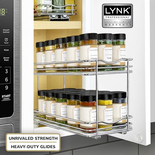 Pull Out Spice Organization for Cabinets