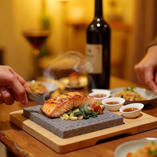 Hot Steak Stone Cooking Set