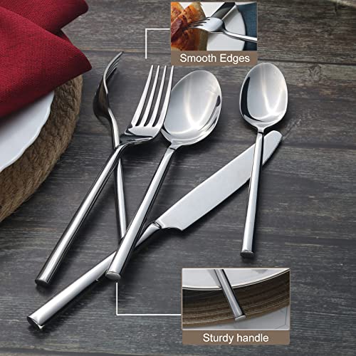 Potter 65 Piece Forged Silverware Set (10 Count)