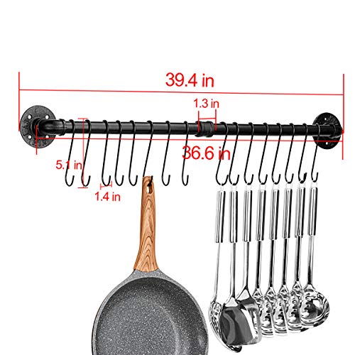 39.4 inch Pot Rack
