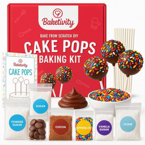 DIY Cake Pop Kids Baking Kit with Pre