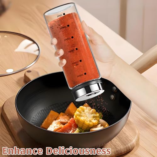 2Pcs Large Salt & Pepper Shakers (2 Count)