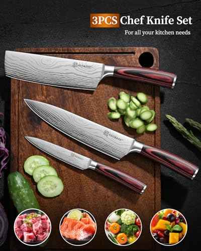 3 Pieces Kitchen Knife Set (3 Count)