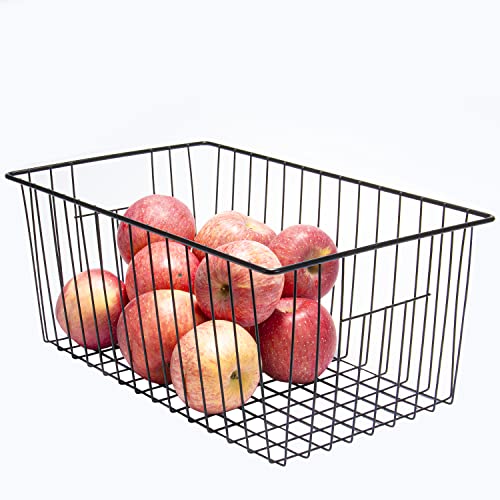 16inch Freezer Wire Storage Organizer Baskets (4 Count)