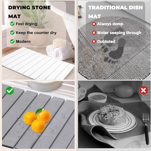 Quick Dry Collapsible Dish Drying Mat