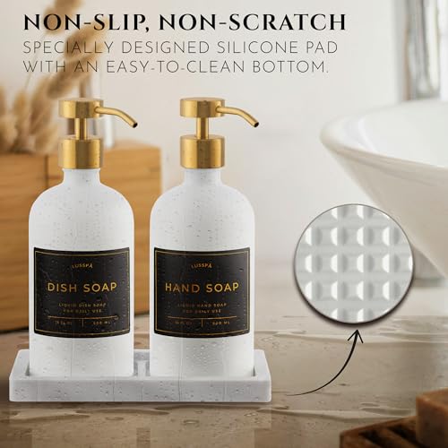 Glass Soap Dispenser Set of 2 (2 Count)
