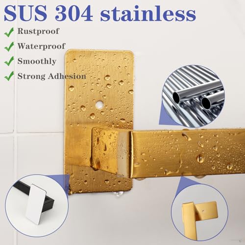 Bathroom Towel Bar Self Adhesive