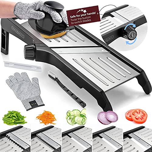 Gramercy Mandoline Food Slicer With 12 Slice Settings