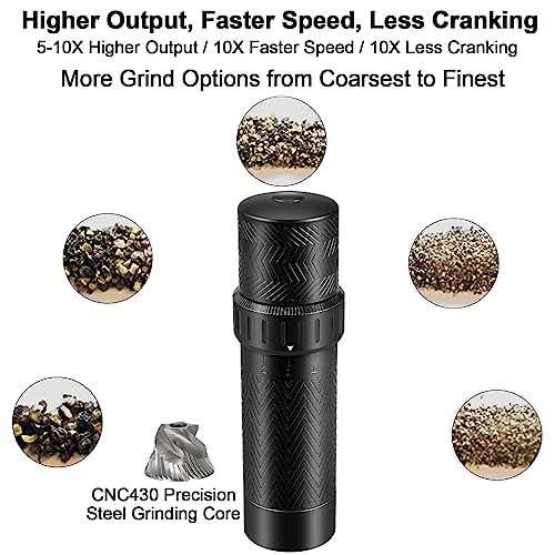 Heavy Duty Manual Pepper Grinder Mill Adjustable Coarseness