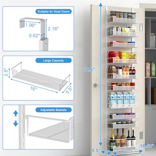 Over the Door Pantry Organizer