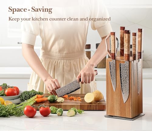 Magnetic Rotating Knife Holder without Knives