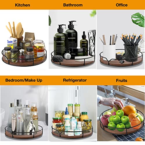 Lazy Susan Turntable Organizer with Anti