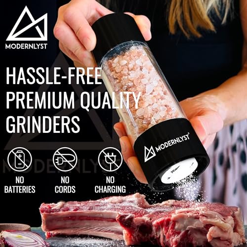 Manual Salt and Pepper Grinder Set of 2 (2 Count)