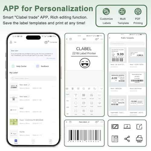 Thermal Label Maker Machine
