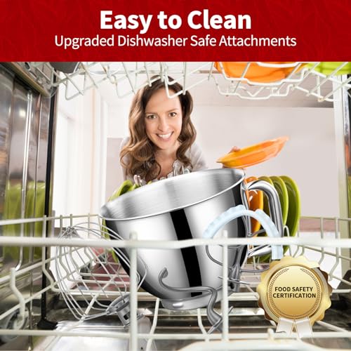 Stand Mixer 6QT Mixers Kitchen Electric Stand Mixer