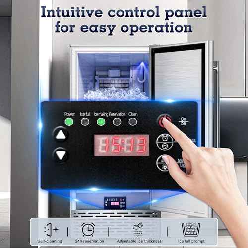 Under Counter Commercial Ice Maker 100LBS