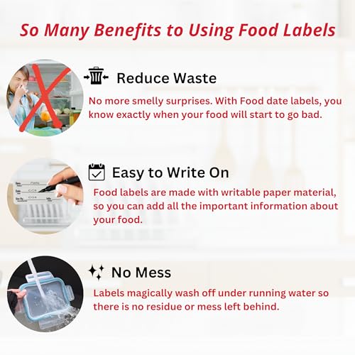 2x3 Dissolvable Food Labels