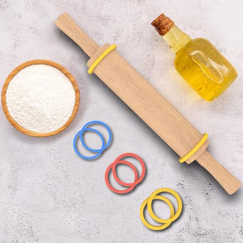 Rolling Pin with Handles (3 Count)