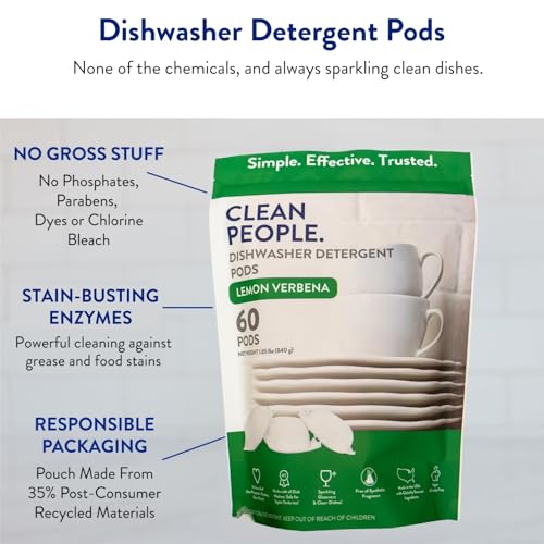 Dishwasher Detergent Pods (120 Count)
