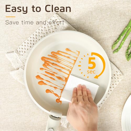 Ceramic Pots and Pans Set Non Stick