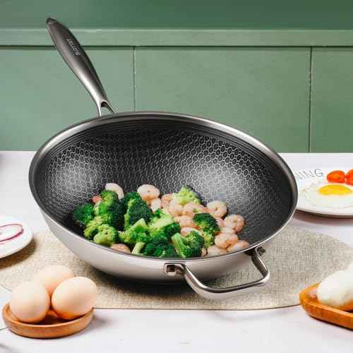 Hybrid 12 Inch Wok with Lid