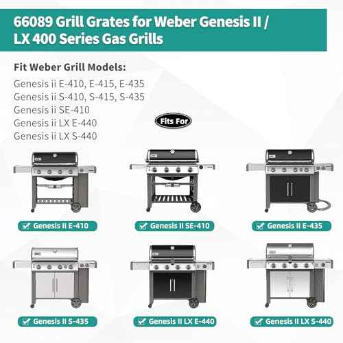 Genesis ii Grill Grates for Weber Genesis ii E