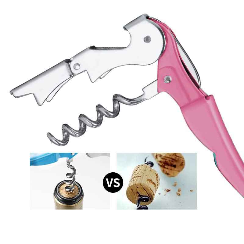 Professional Waiter Corkscrew Wine Openers Set (2 Count)