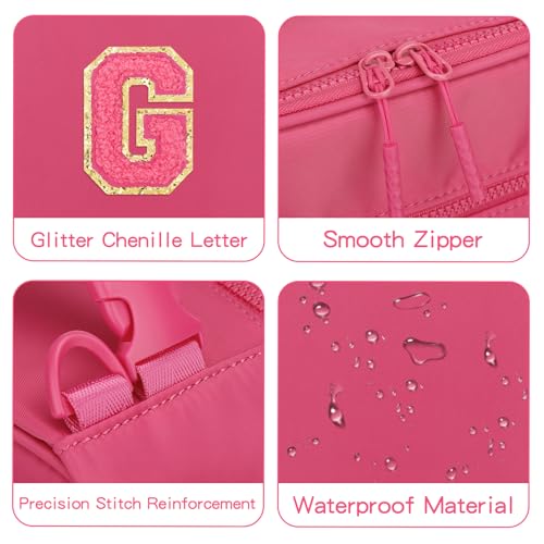 Initial Insulated Lunch Bag for Girls Kids