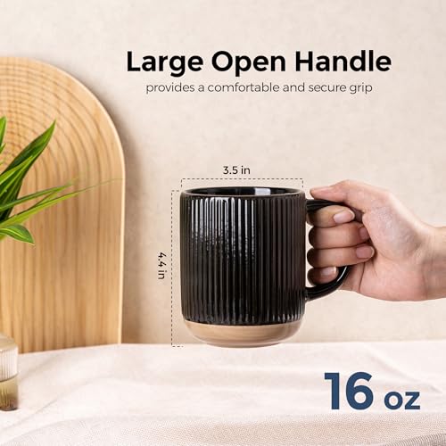 Coffee Mugs Set of 4 (4 Count)