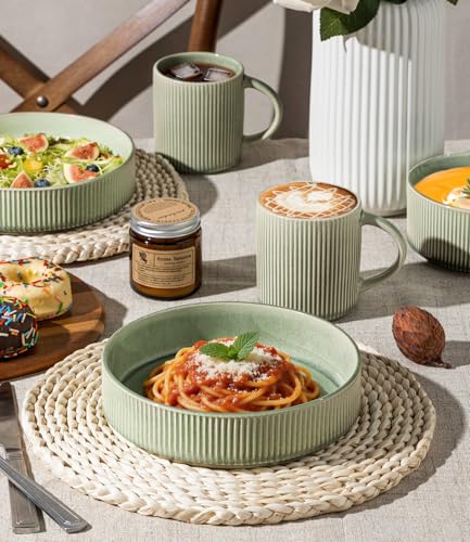 7.5 Inch Pasta Bowls Set of 4 (4 Count)