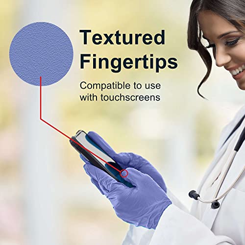 Biodegradable Disposable Nitrile Gloves X Small (150 Count)