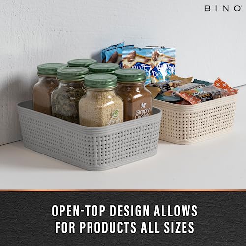 Woven Plastic Basket (5 Count)